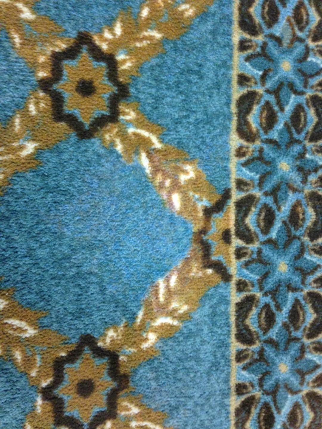 Rug after professional rug colour restoration in Christchurch