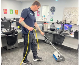 Residential carpet stain removal